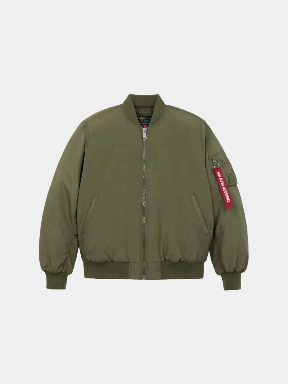 Alpha Industries MA-1 Oxford geaca bomber OG-107 Green impermeabila