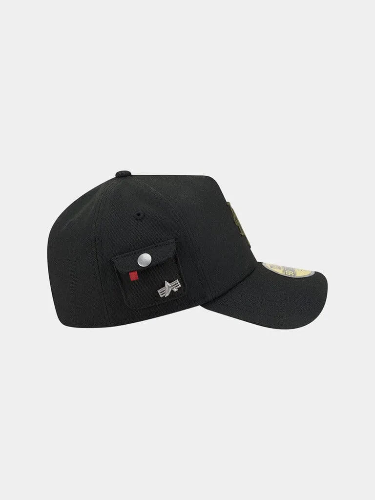 Alpha Industries Mets 59FORTY șapcă neagră fitted