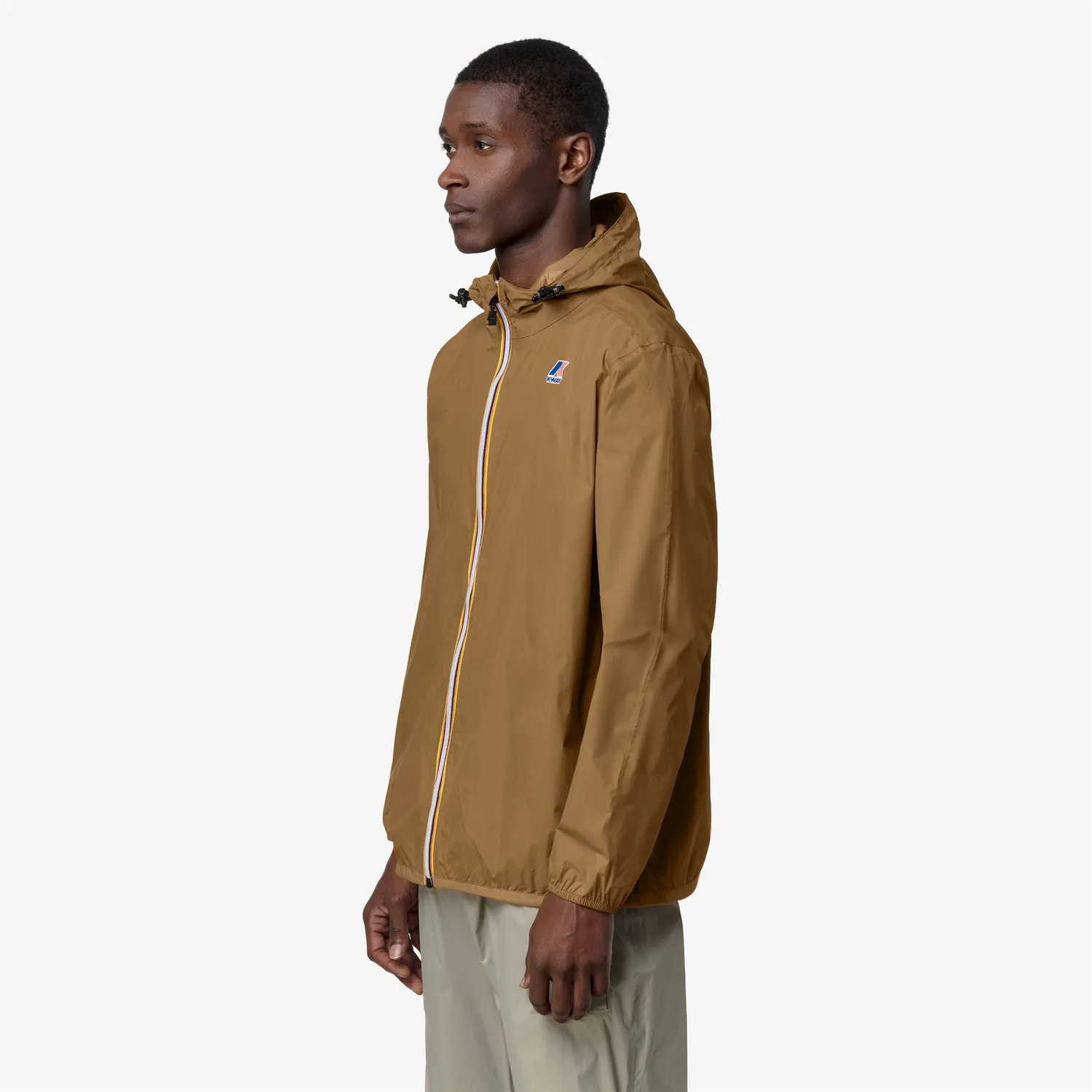 K-Way Le Vrai 4.0 Claude geaca unisex maro ripstop