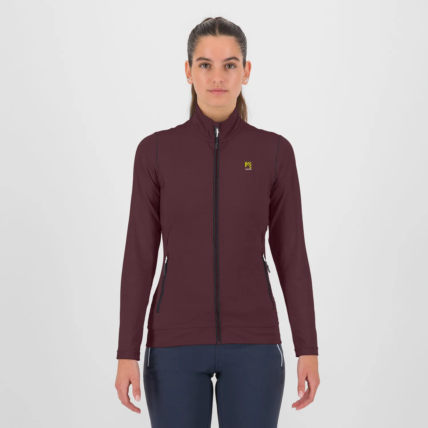 Karpos Pomedes W Fleece bluza polar dama cu fermoar