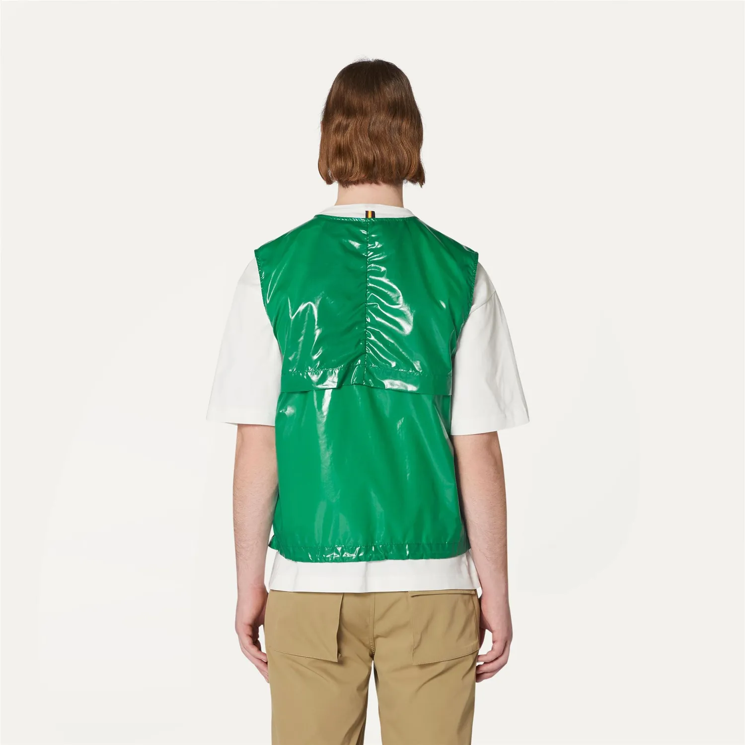 K-Way Barnel K6116XW vesta verde ripstop subtire