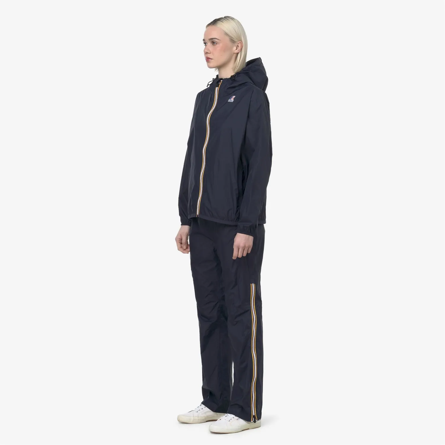 K-Way Le Vrai 4.0 Ethan pantaloni sport Blue Depth impermeabili