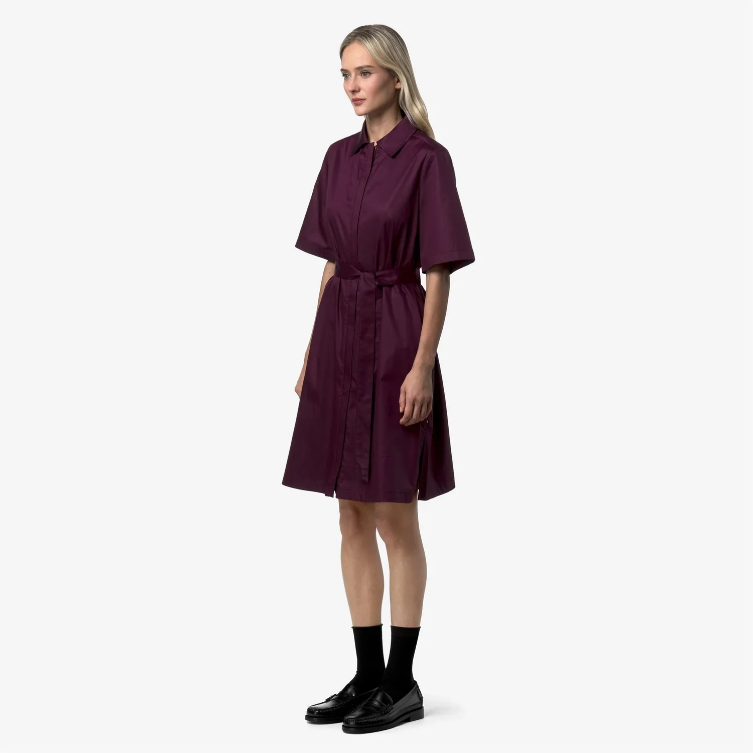 K-Way Nouaille K2147IW rochie damă violet bumbac