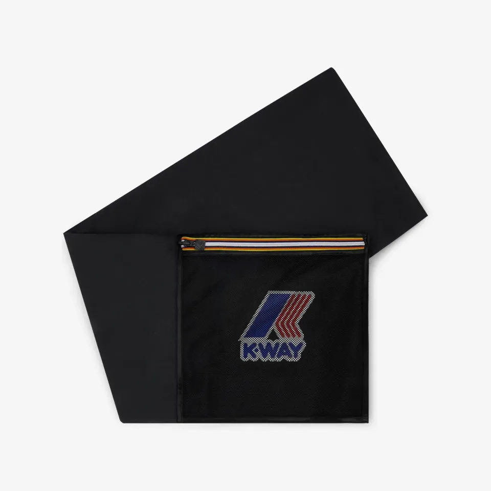 K-Way Le Vrai Gil prosop Black Pure 100x180 cm rapid