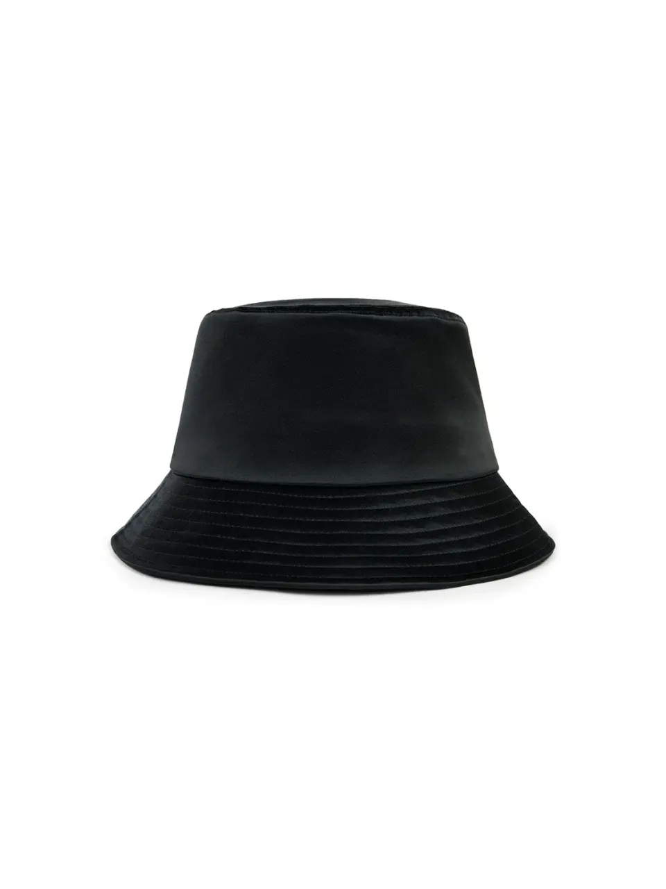 Alpha Anonymous Nylon Satin palarie negru bucket