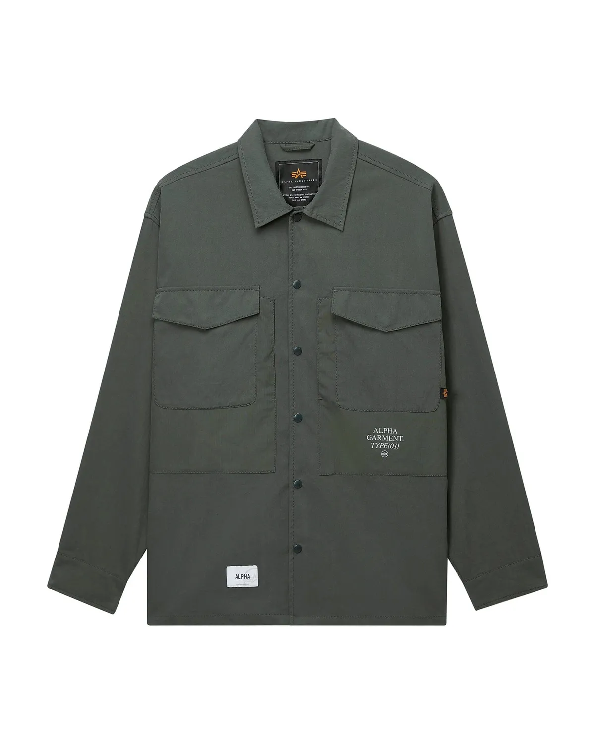 Alpha Industries UNFRM CTN camasa barbati negru nailon
