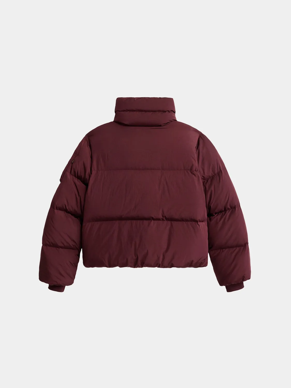 Alpha Industries Sierra Short palton negru puf damă