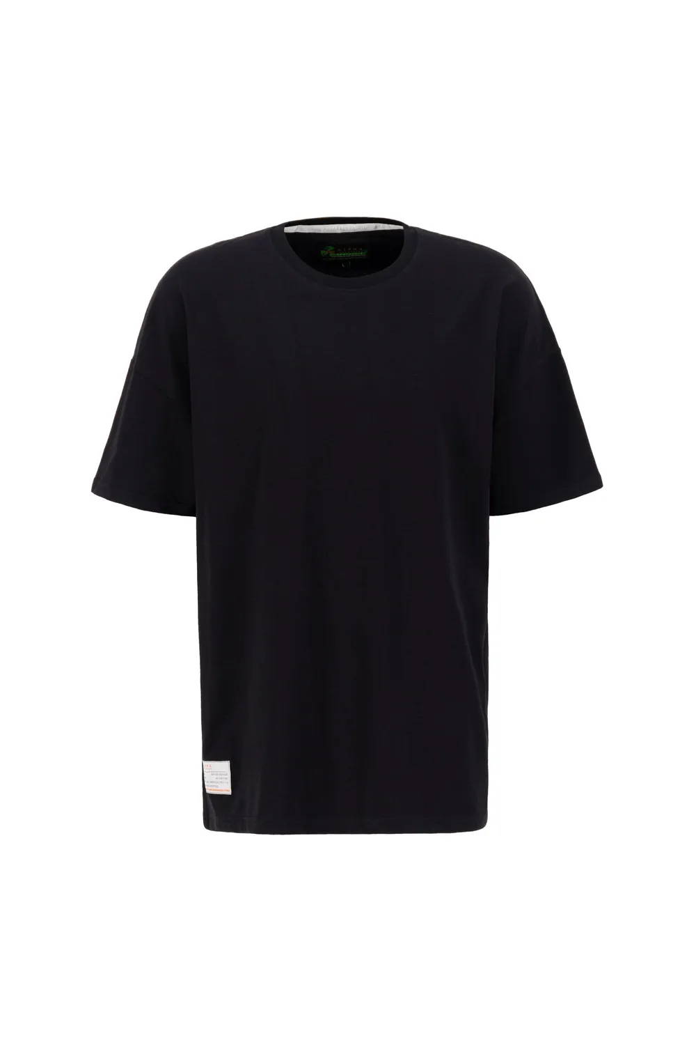 Alpha Industries Recycled Label tricou negru loose fit