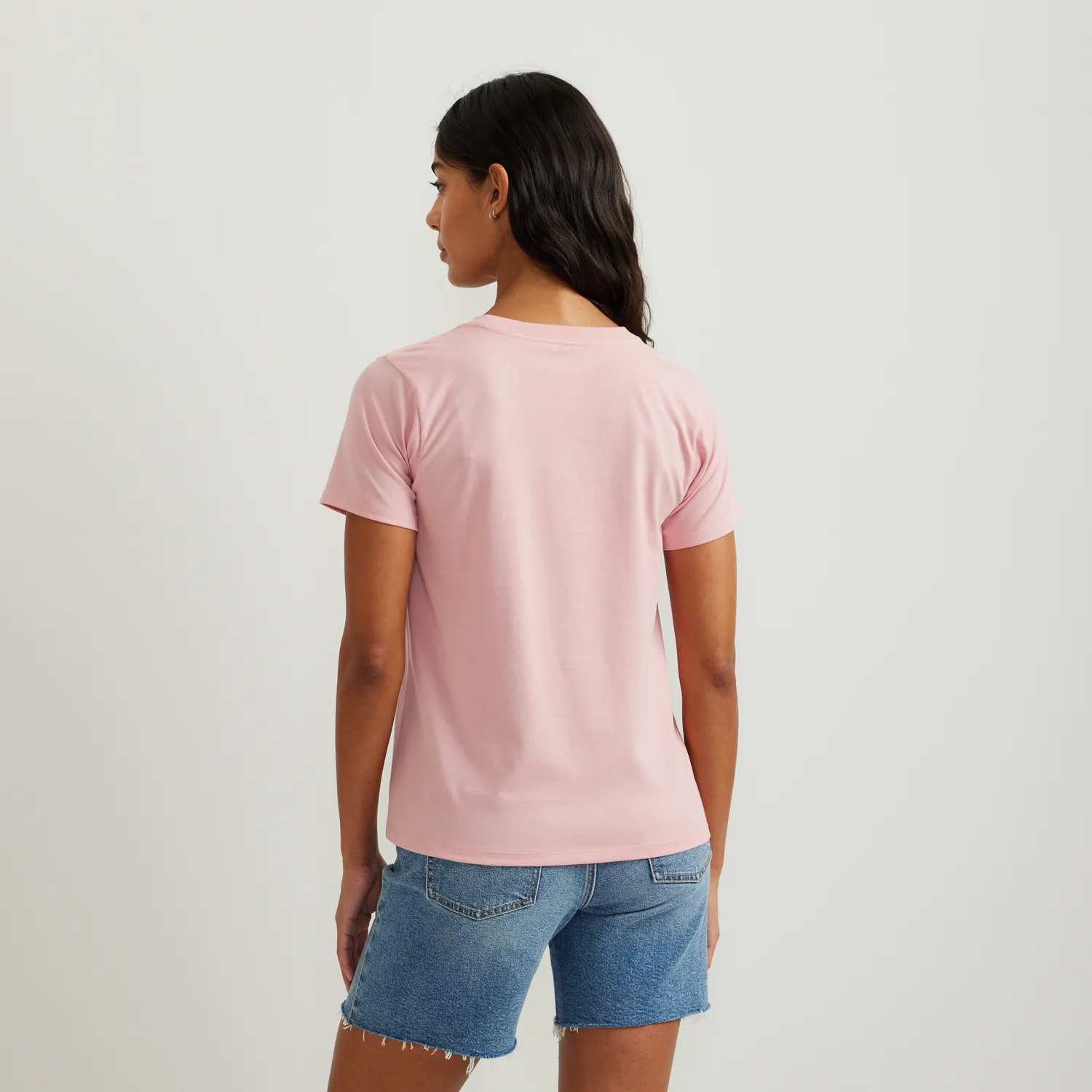 Eddie Bauer Berry tricou dama roz deschis grafic