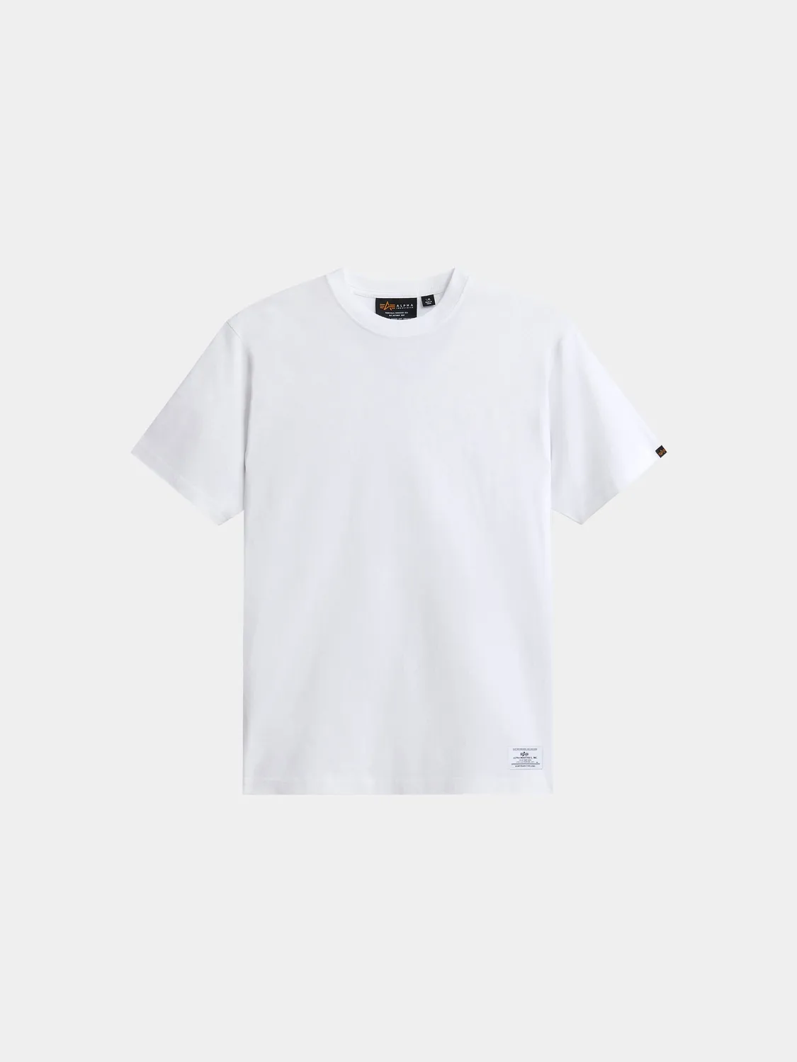 Alpha Industries Relaxed tricou unisex negru bumbac