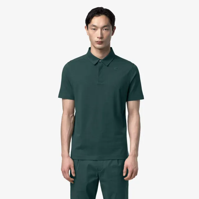K-Way Klassic Viggo polo barbati verde jungle slim