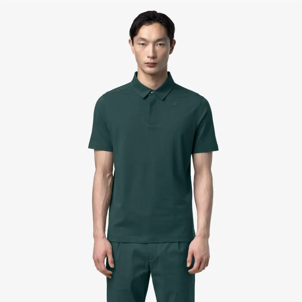 K-Way Klassic Viggo polo barbati verde jungle slim