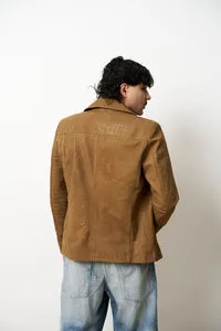 Mareus Amber Croc 613 geaca piele barbati Amber Nubuck