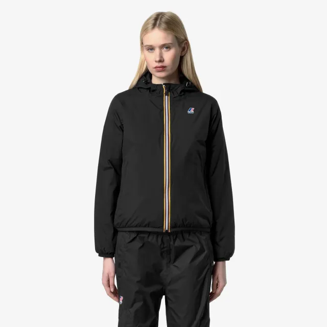 K-Way Claudette Warm geaca dama neagra impermeabila