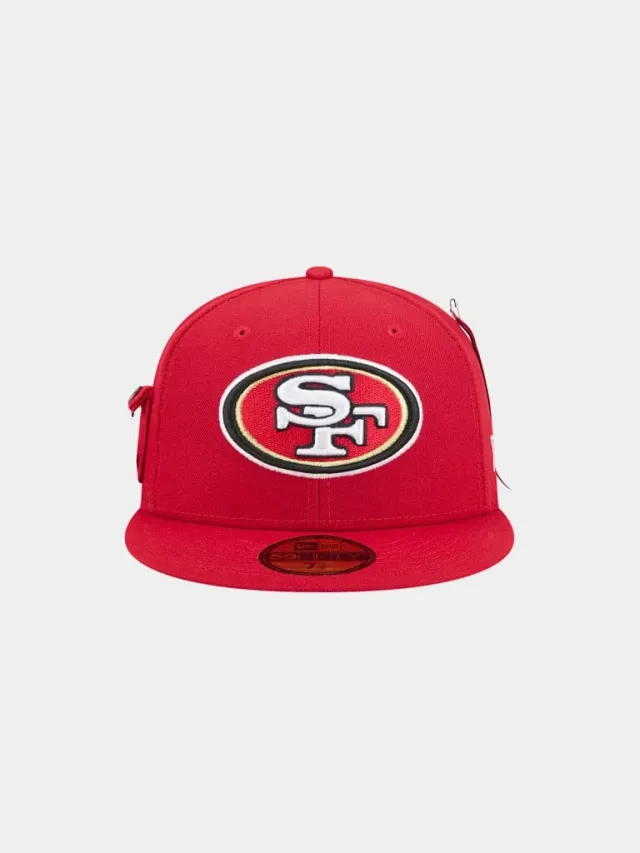 Alpha Industries 59Fifty 49ers sapca visiniu fitted