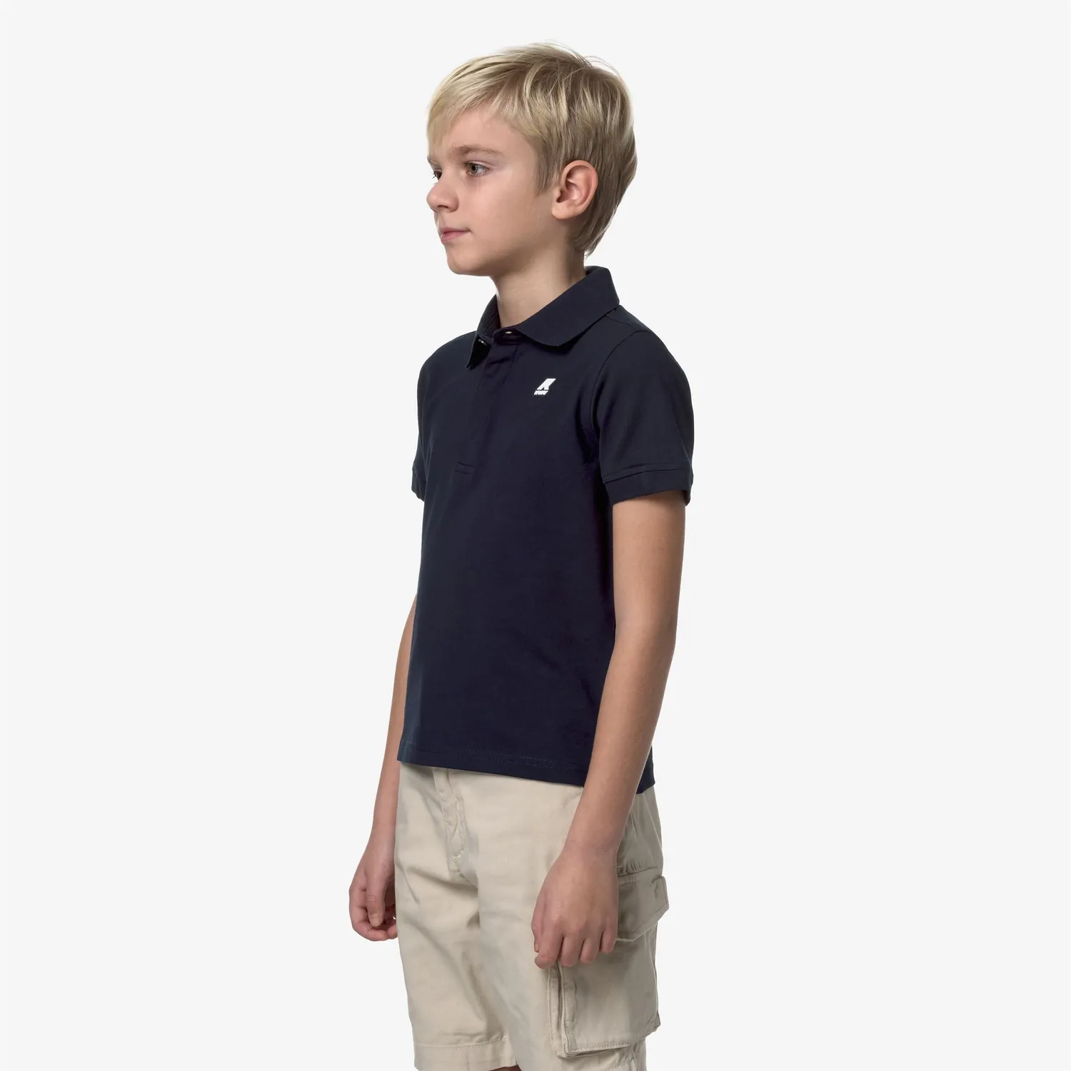 K-Way Alderic K3131HW tricou polo baieti albastru