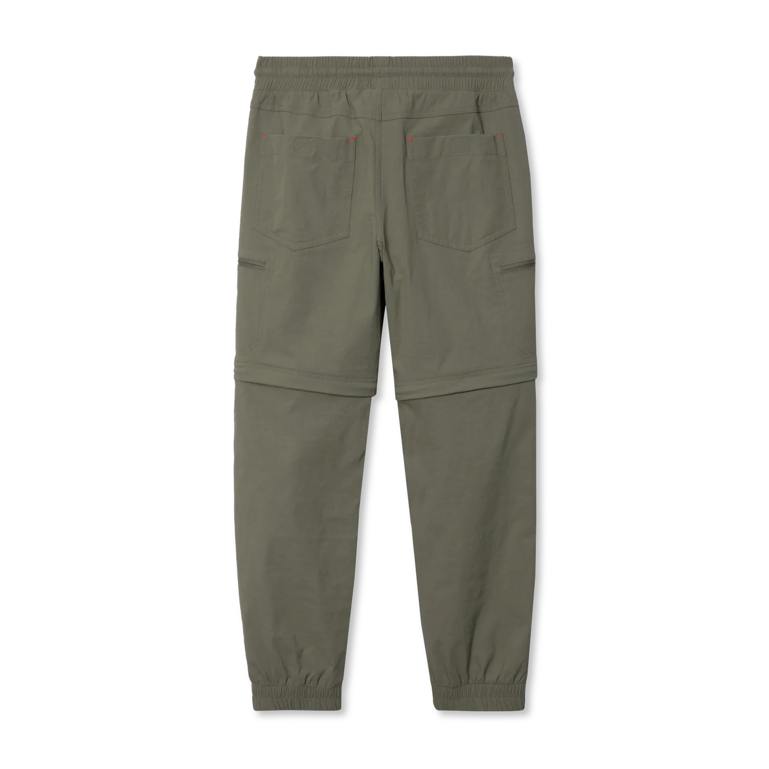 Eddie Bauer Ranger Zip-Off Convertible Jogger pantaloni baieti verde drumetie