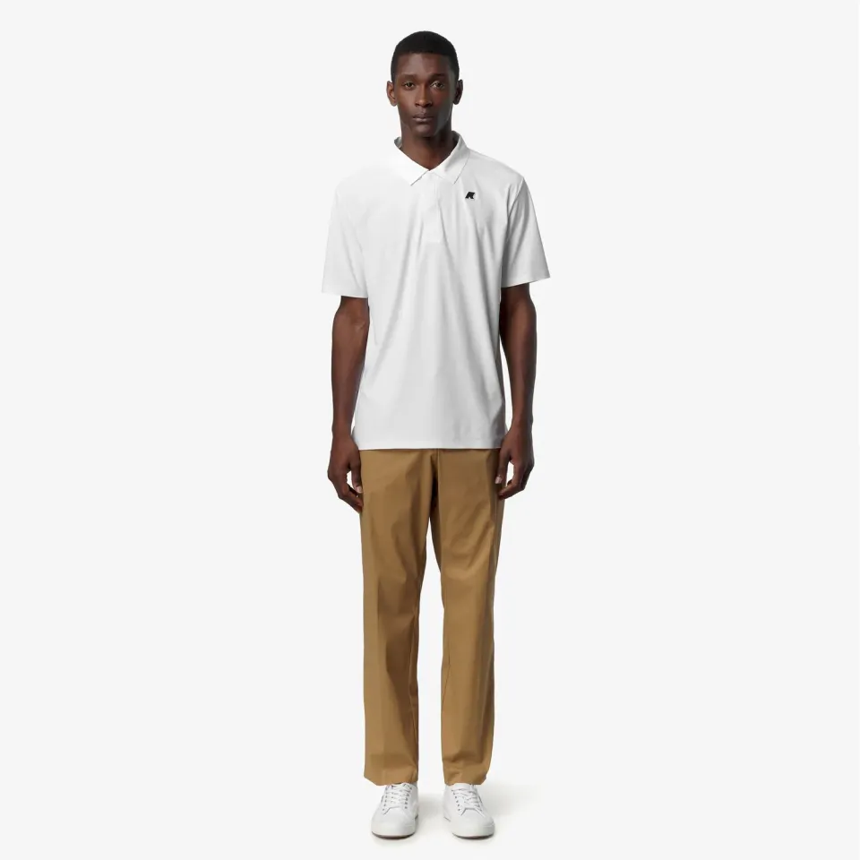 K-Way Ralph pantaloni chino bărbați maro stretch