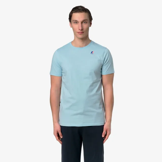 K-Way Leonide tricou bumbac Blue Dream packable