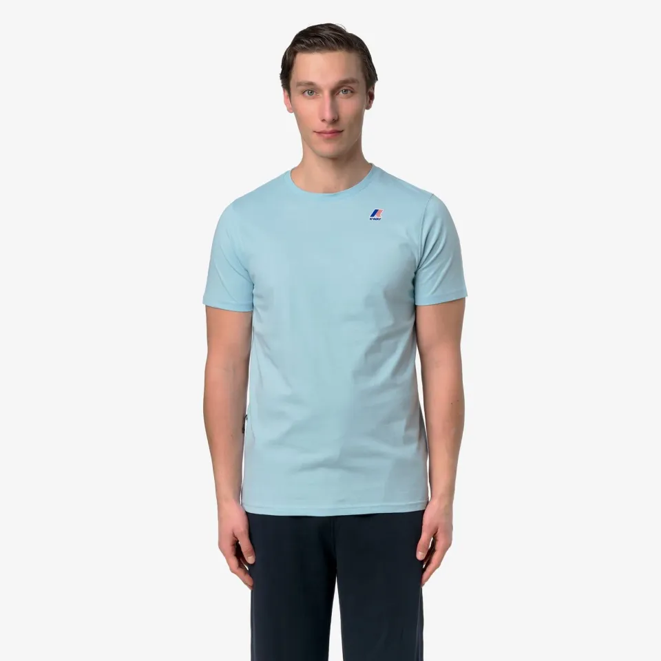 K-Way Leonide tricou bumbac Blue Dream packable
