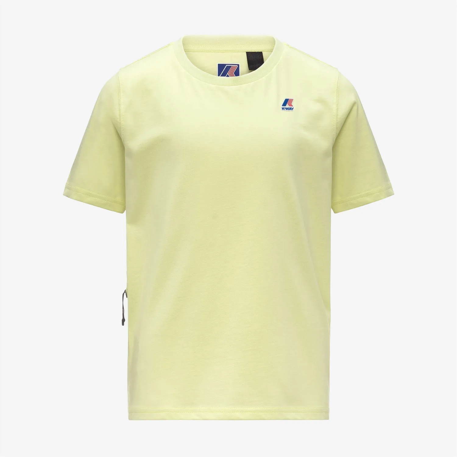 K-Way Leonide tricou copii Yellow Lime bumbac pliabil