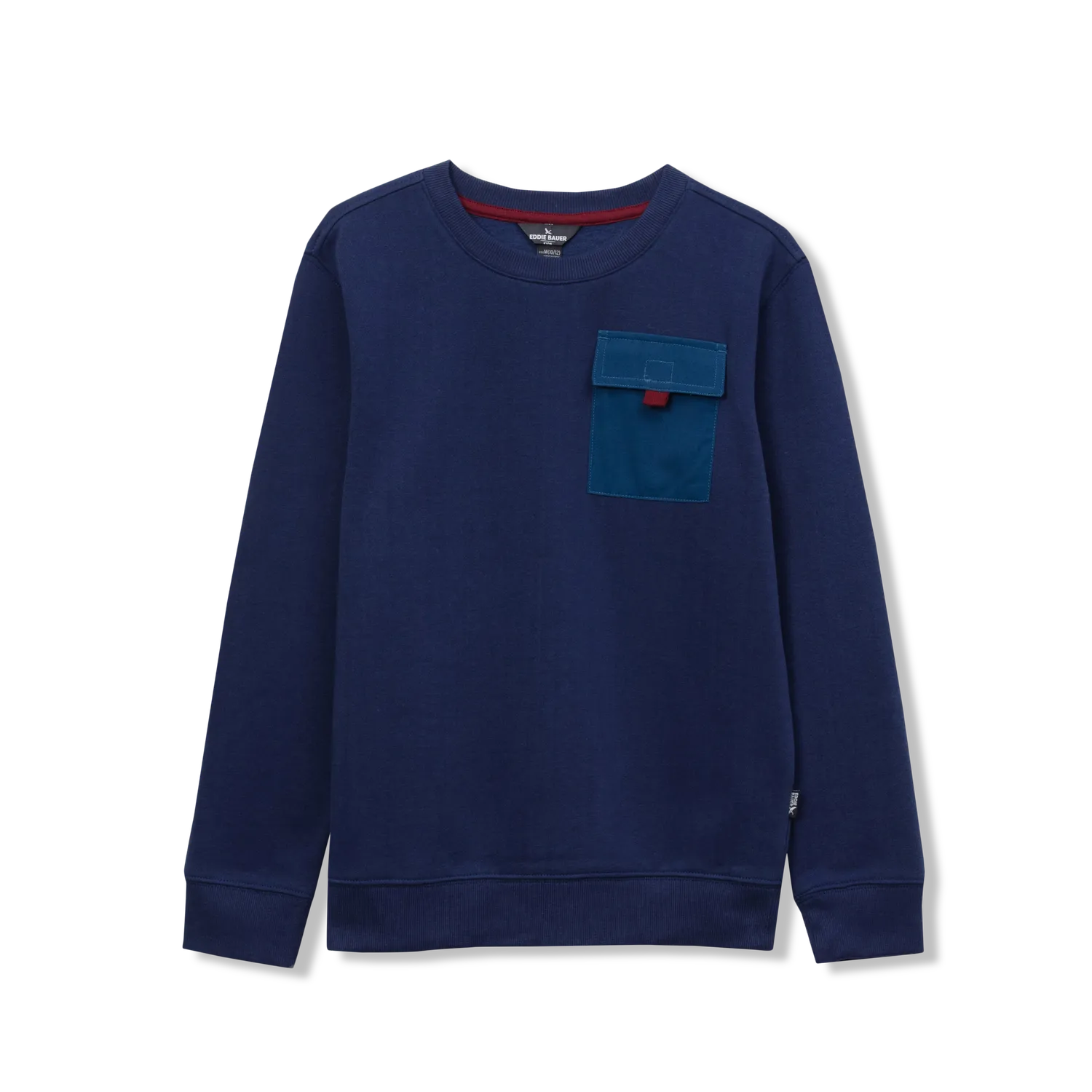 Eddie Bauer Camp bluzon baieti fleece negru moale