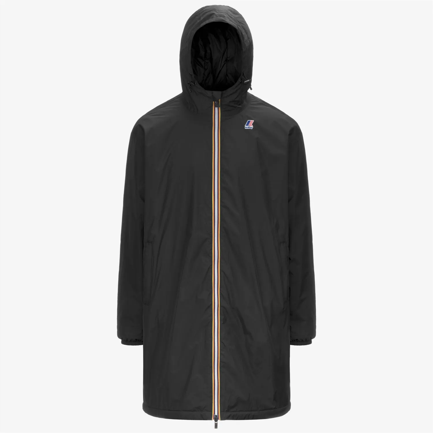 K-Way Le Vrai Eiffel palton negru unisex impermeabil 3/4
