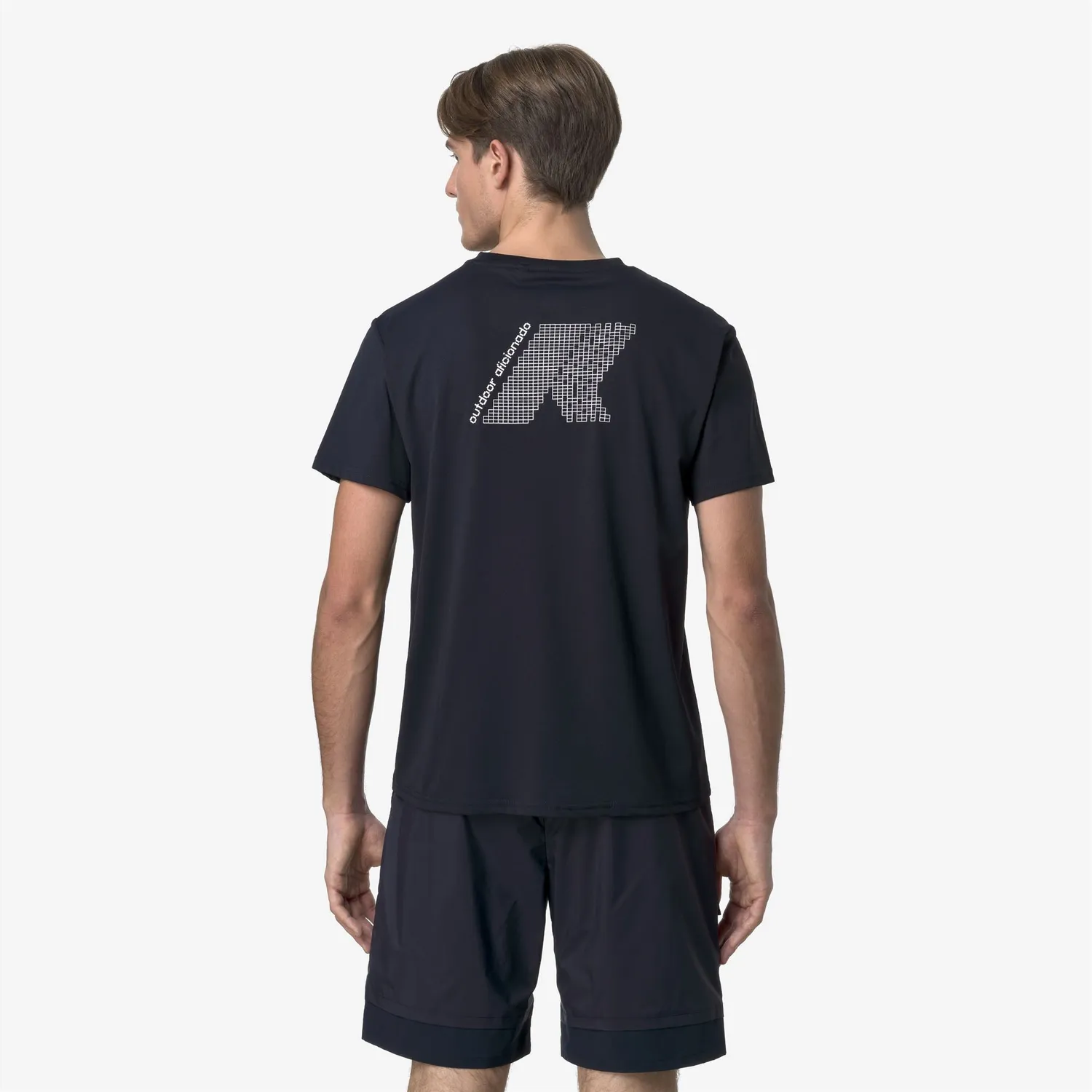 K-Way Graphite tricou Blue Depth respirabil