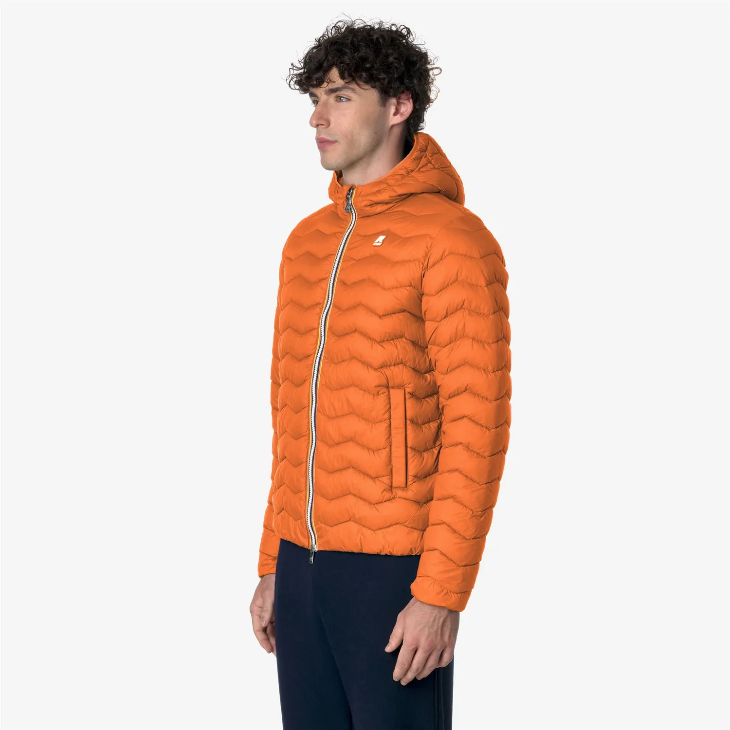 K-Way Jack Quilted Warm geacă bărbați portocaliu cupru