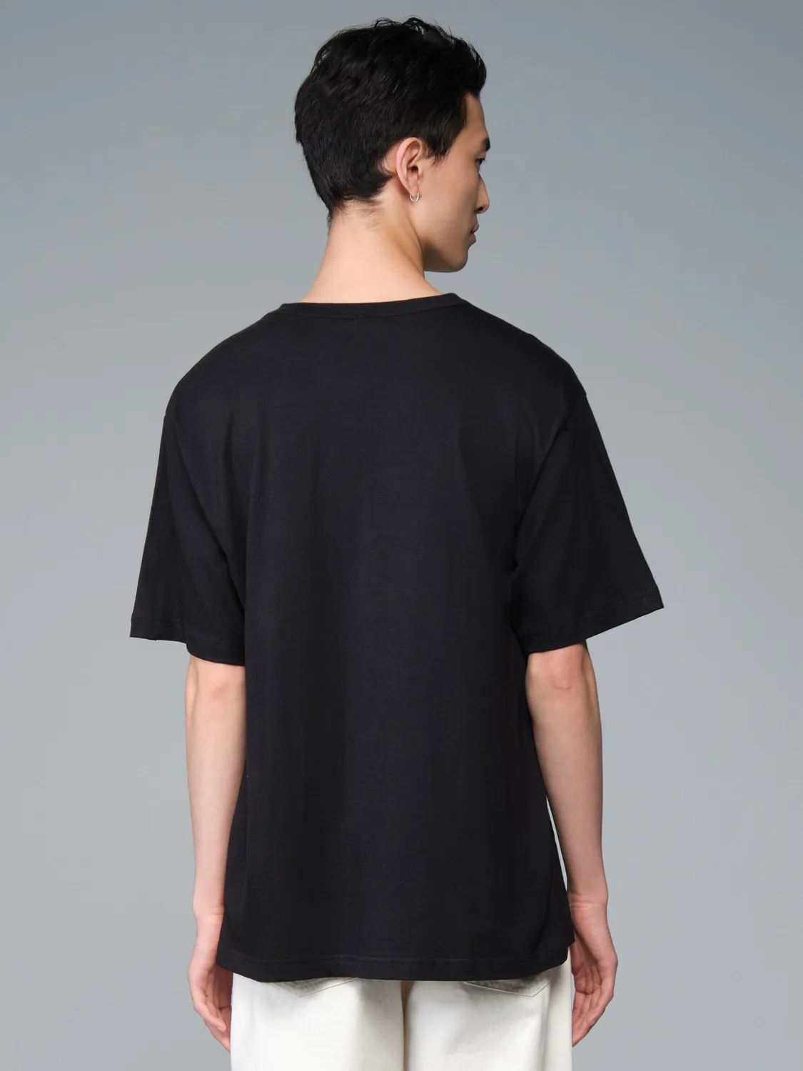 Alpha Industries NASA Astronaut tricou negru bumbac