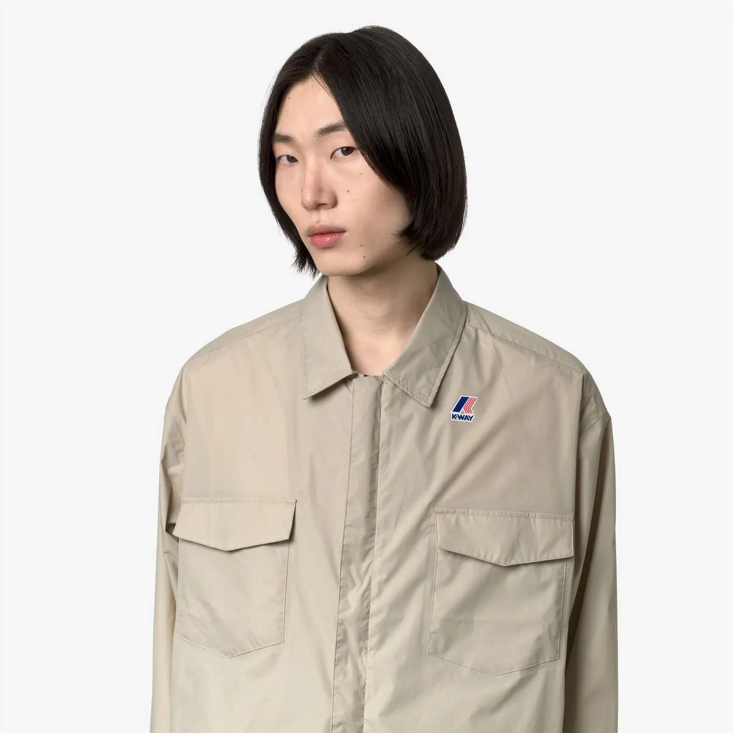 K-Way Joyce geaca unisex bej ripstop impermeabila
