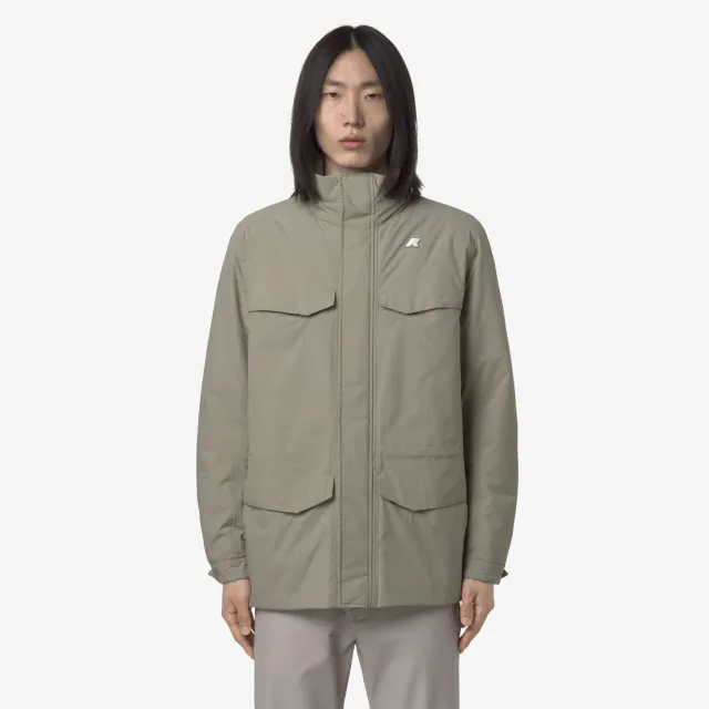 K-Way Warm Ottoman Manuel palton barbati verde