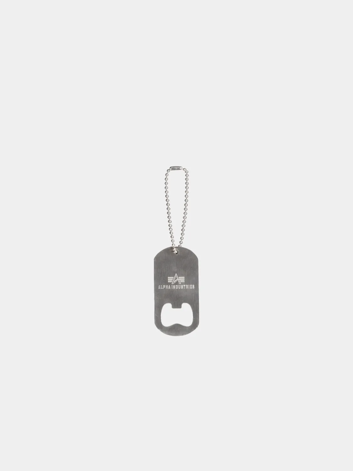 Alpha Industries Bottle Opener breloc Silver oțel inoxidabil