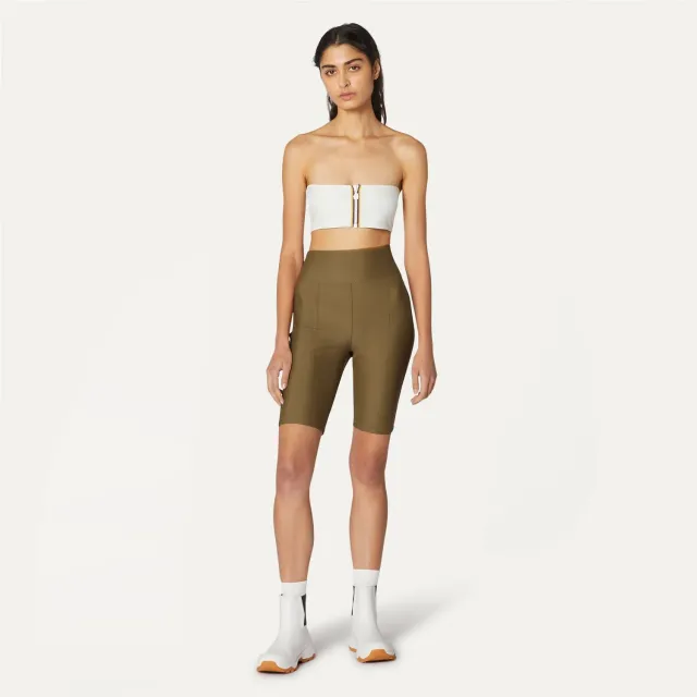 K-Way Cyclel pantaloni scurti dama maro ciclist elastic