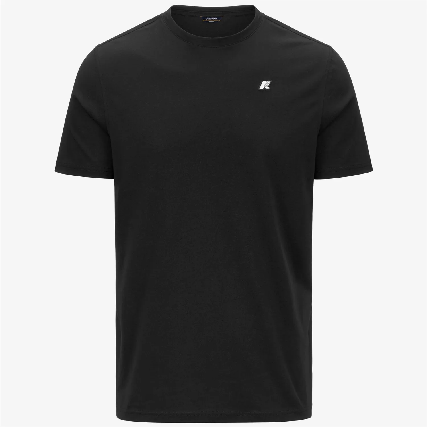 K-Way Odom Jersey Slim tricou negru bărbați