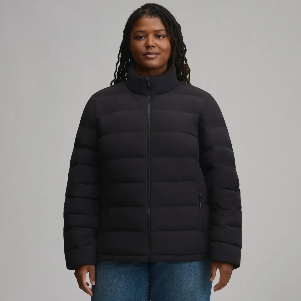 Eddie Bauer EB Stretch geaca puf femei Cascade usoara