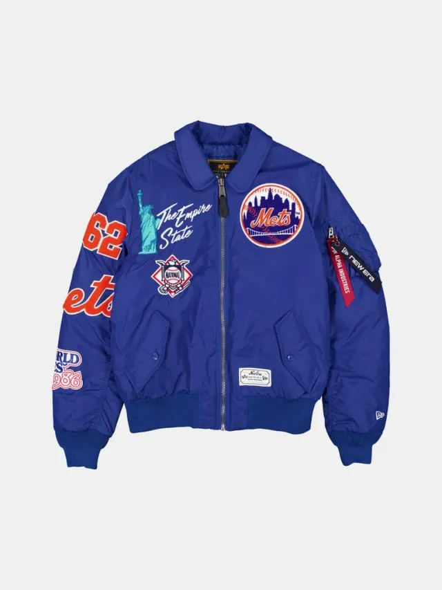 Alpha Industries MA-1 geaca bomber Light Royal nylon
