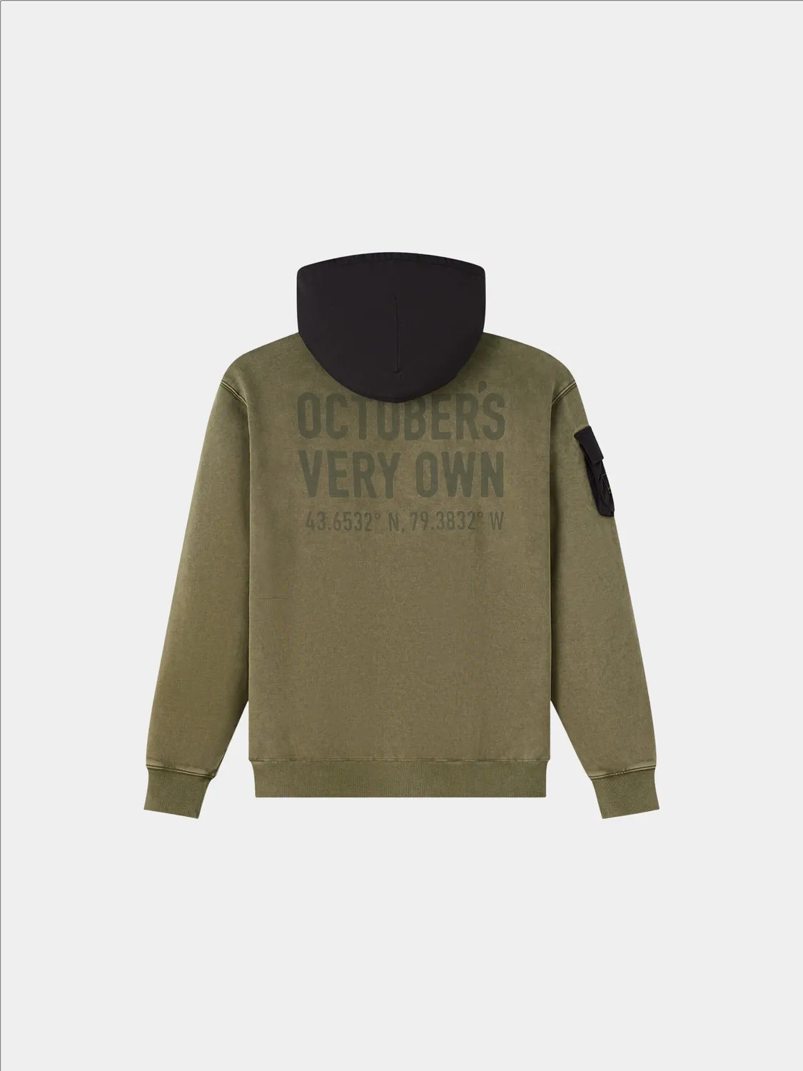 Alpha Industries OVO hanorac verde OG-107 cu gluga