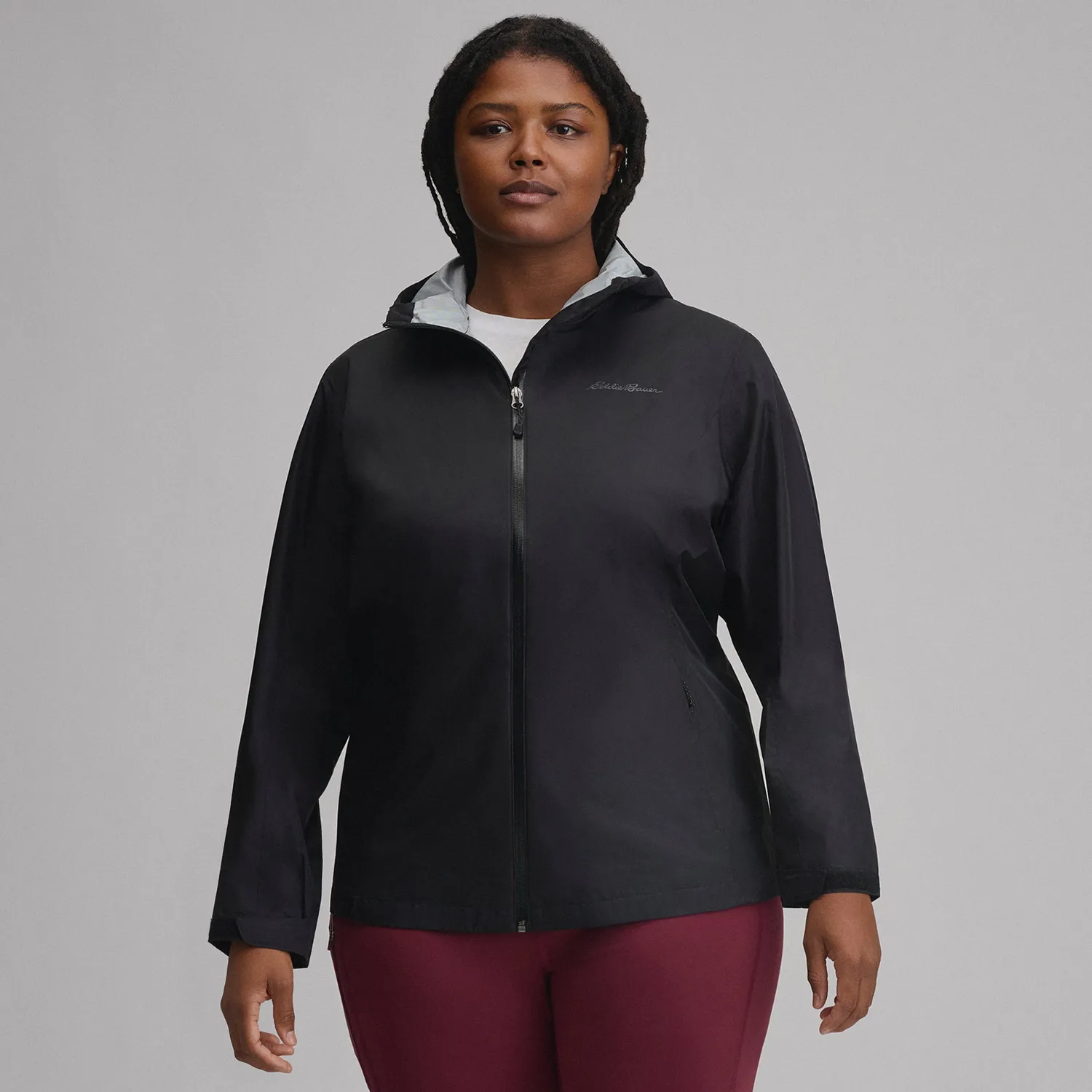 Eddie Bauer RipPac Pro geaca de ploaie negru impermeabila