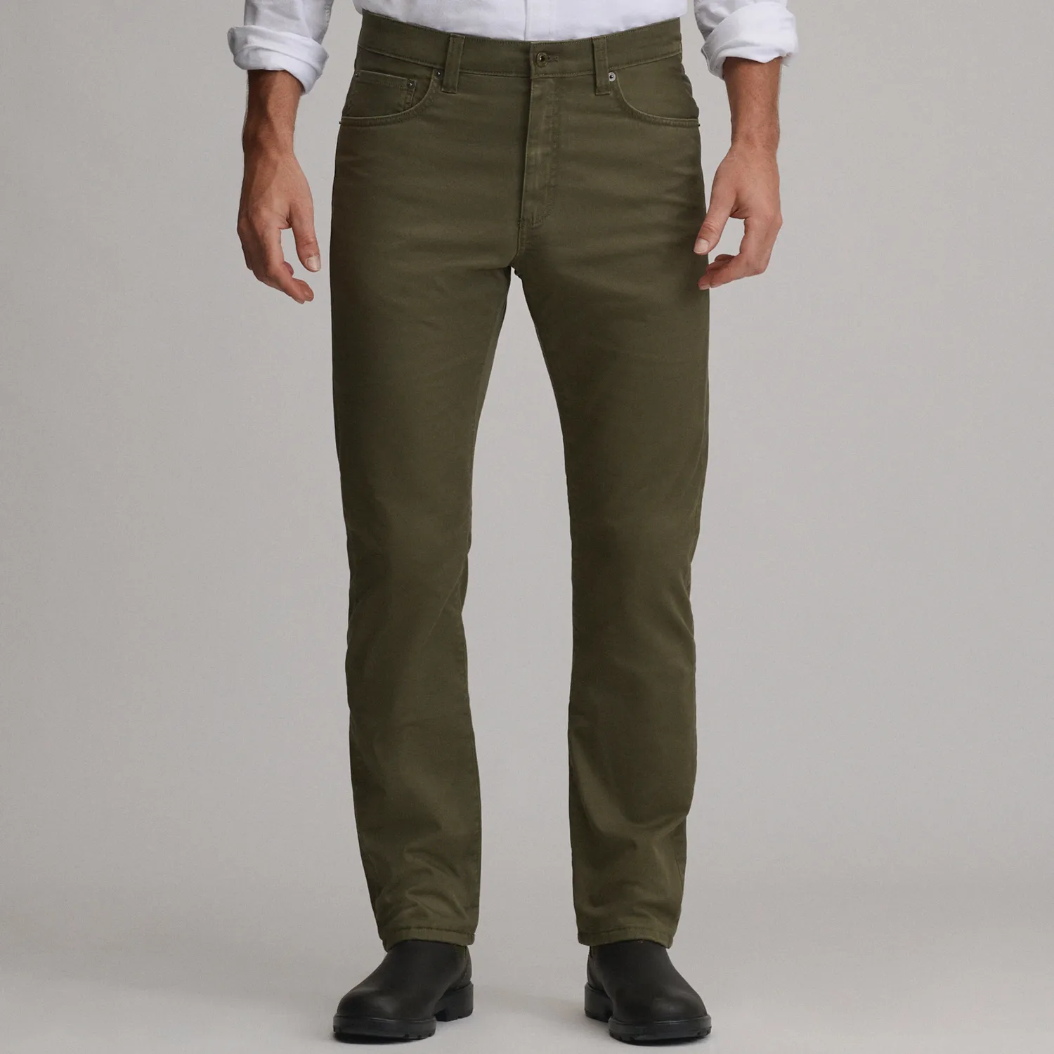 Eddie Bauer Legend Wash Twill pantaloni barbati Dark Fatigue