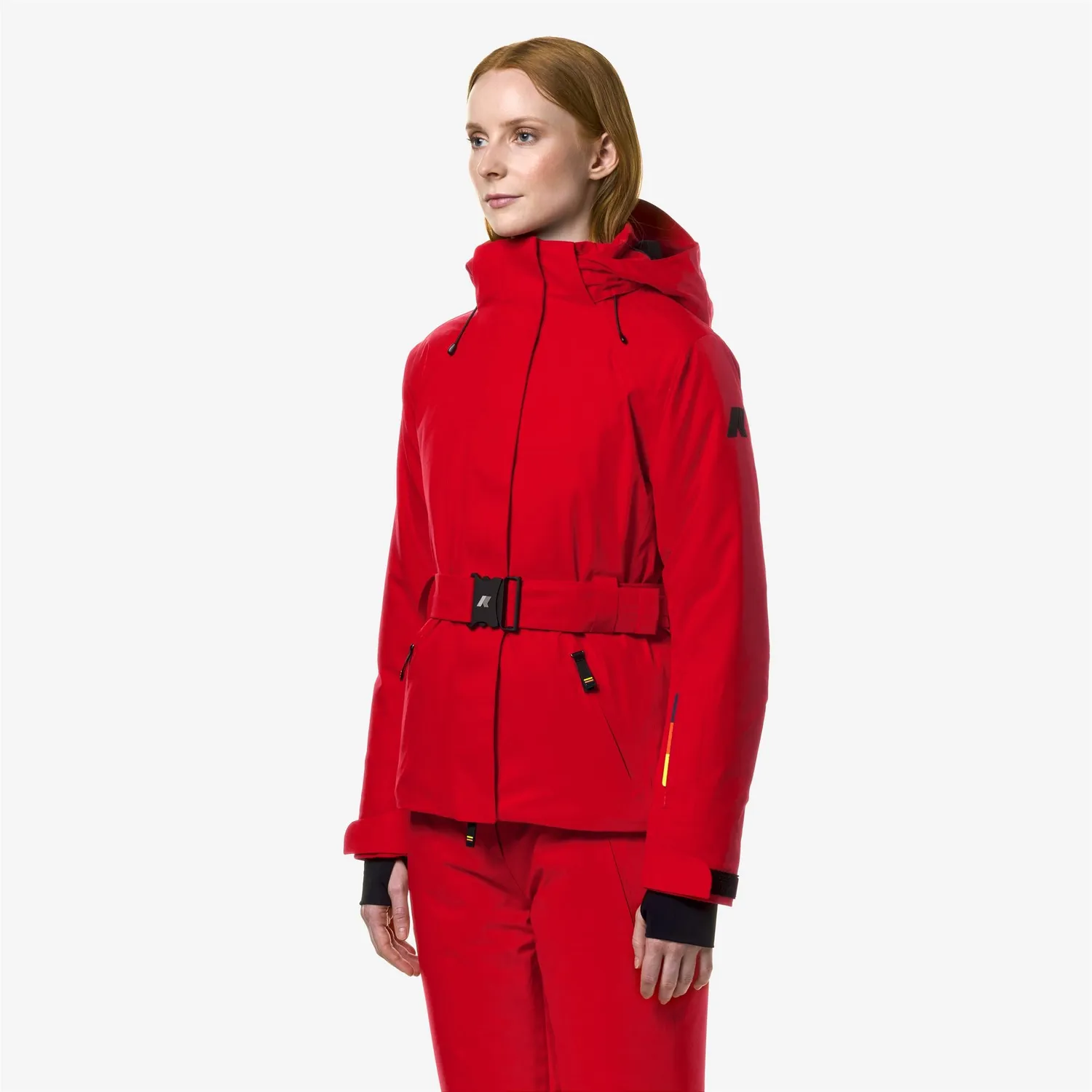 K-Way Chevril Micro Twill K6123FW geaca rosie ultra-calduroasa