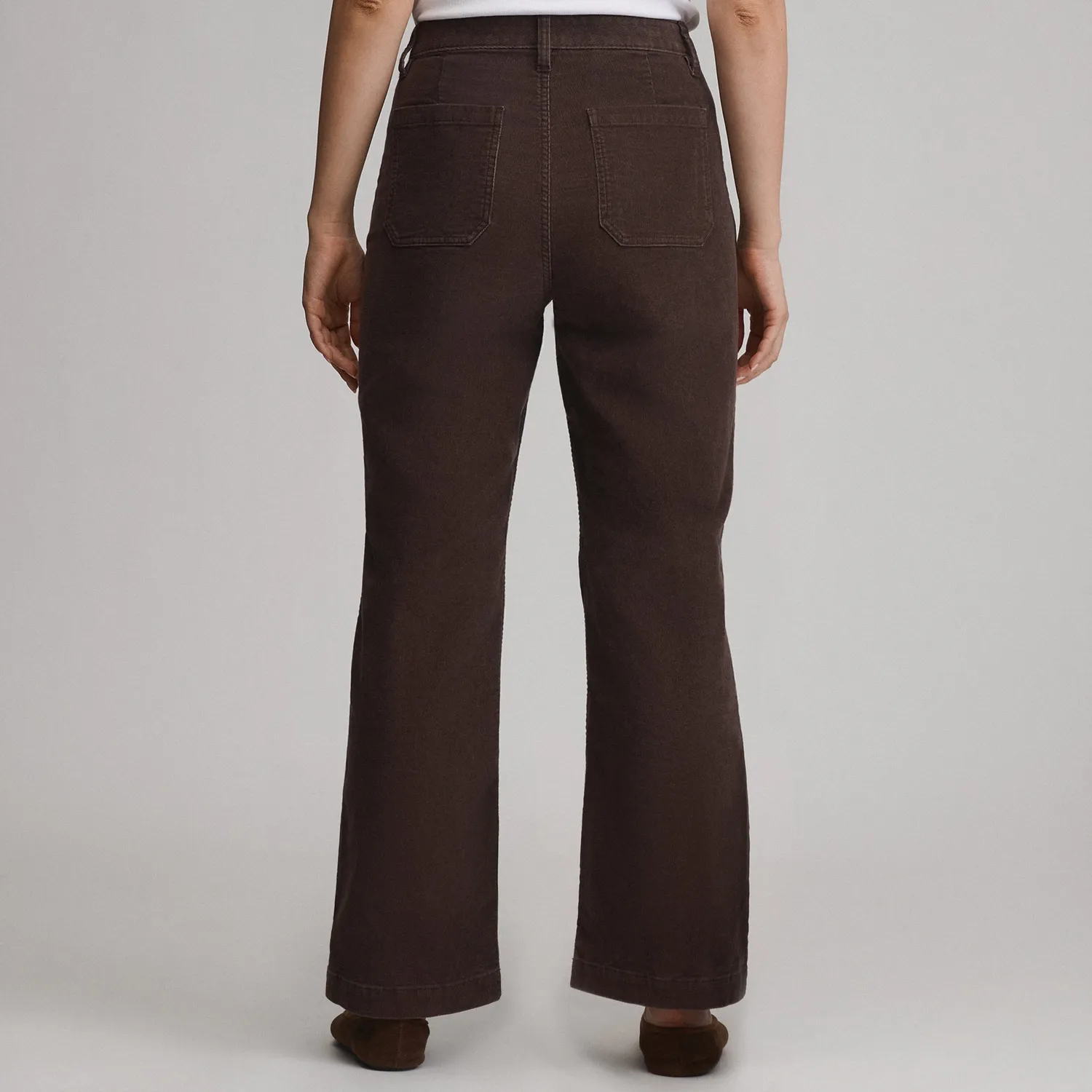 Eddie Bauer True Icon Stretch pantaloni damă Deep Wisteria elastici