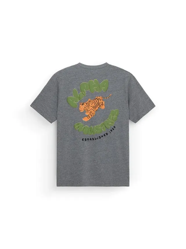 Alpha Industries Tiger tricou Black imprimat tigru bumbac