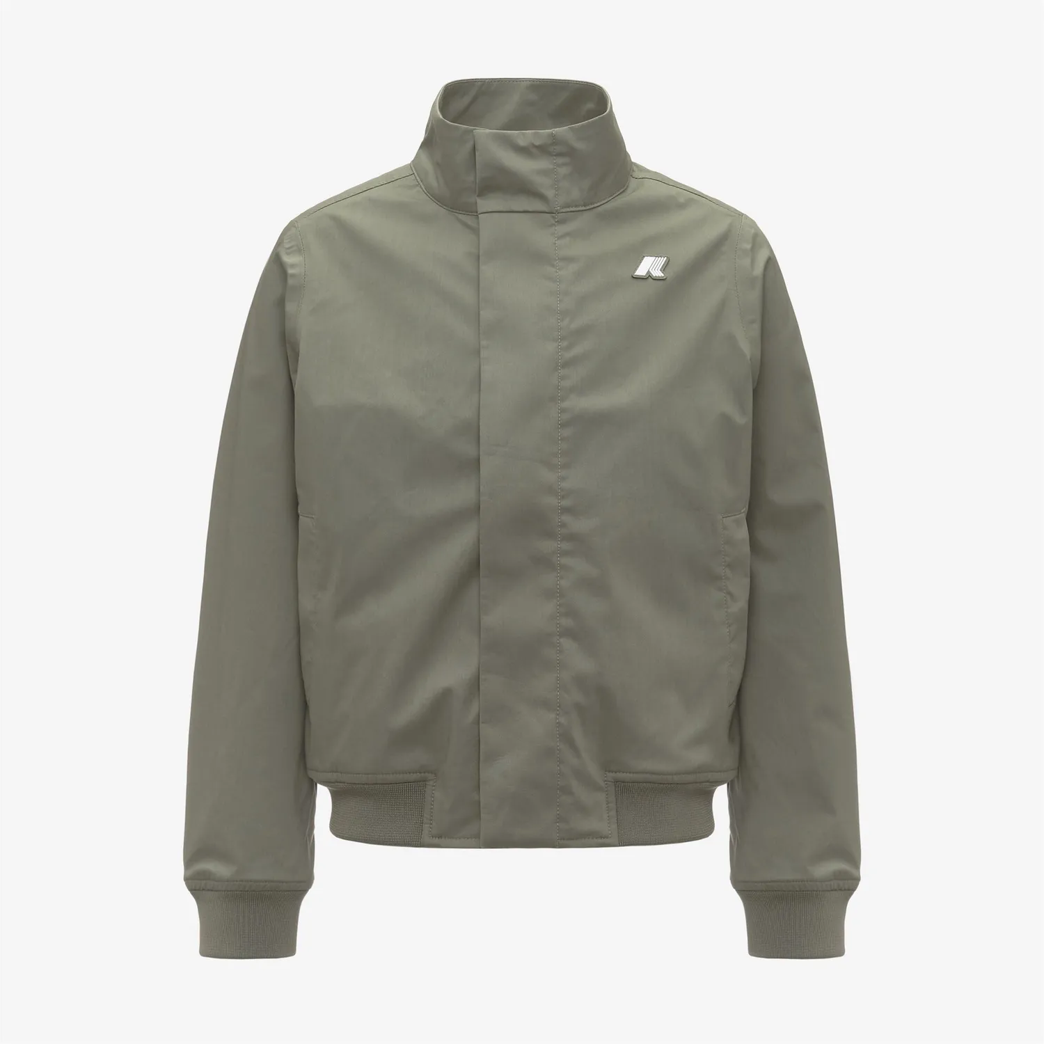 K-Way Arsene Cotton 3Layers geaca baieti verde lichen impermeabila