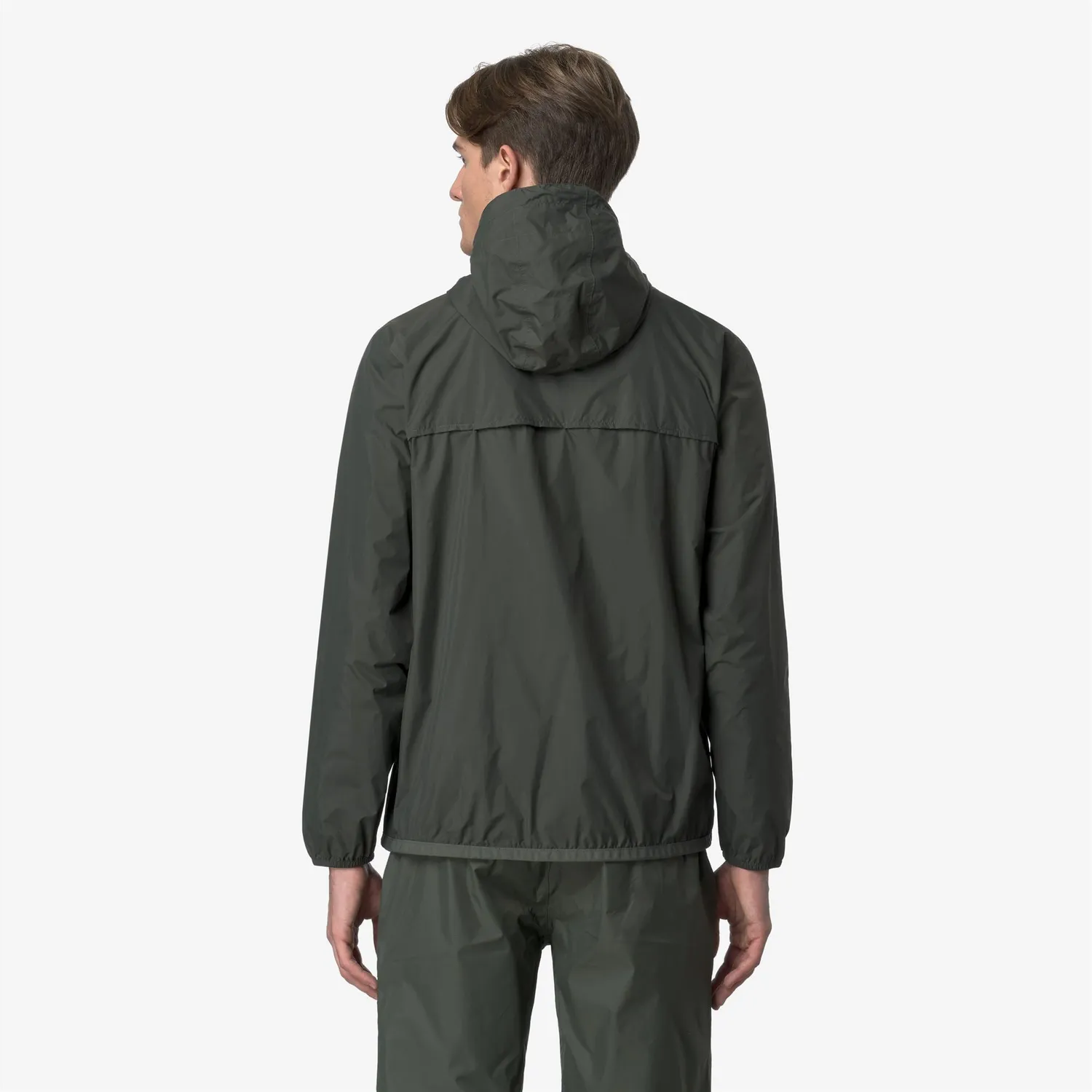 K-Way Le Vrai Claude geacă unisex verde impermeabilă