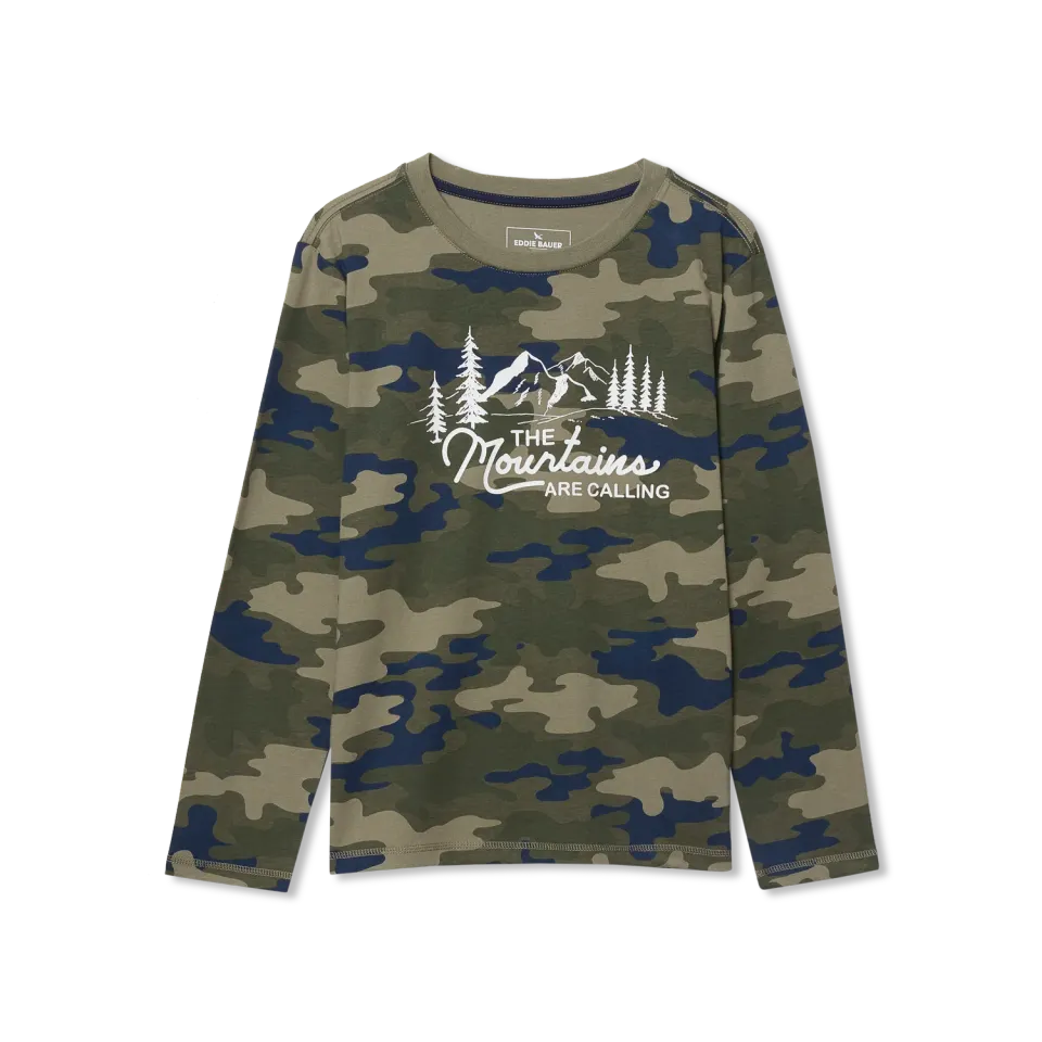 Eddie Bauer Graphic Tricou baieti bleumarin bumbac