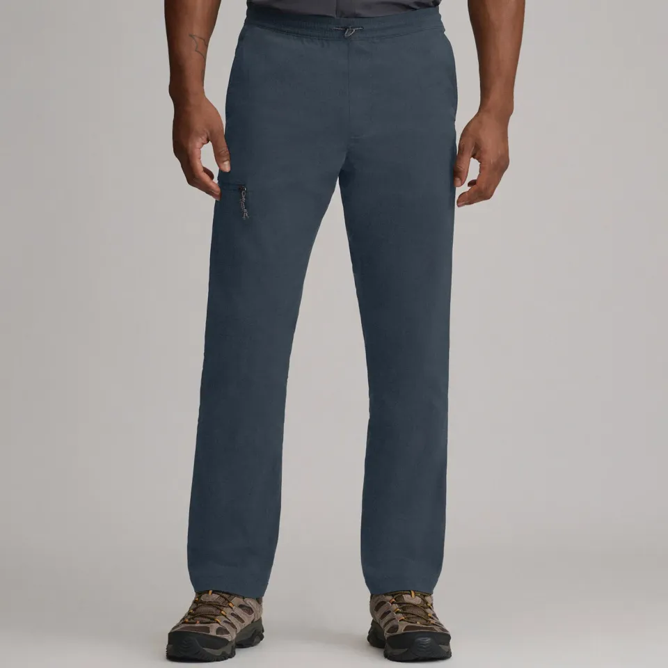 Eddie Bauer Cascade pantaloni barbati negri elastici