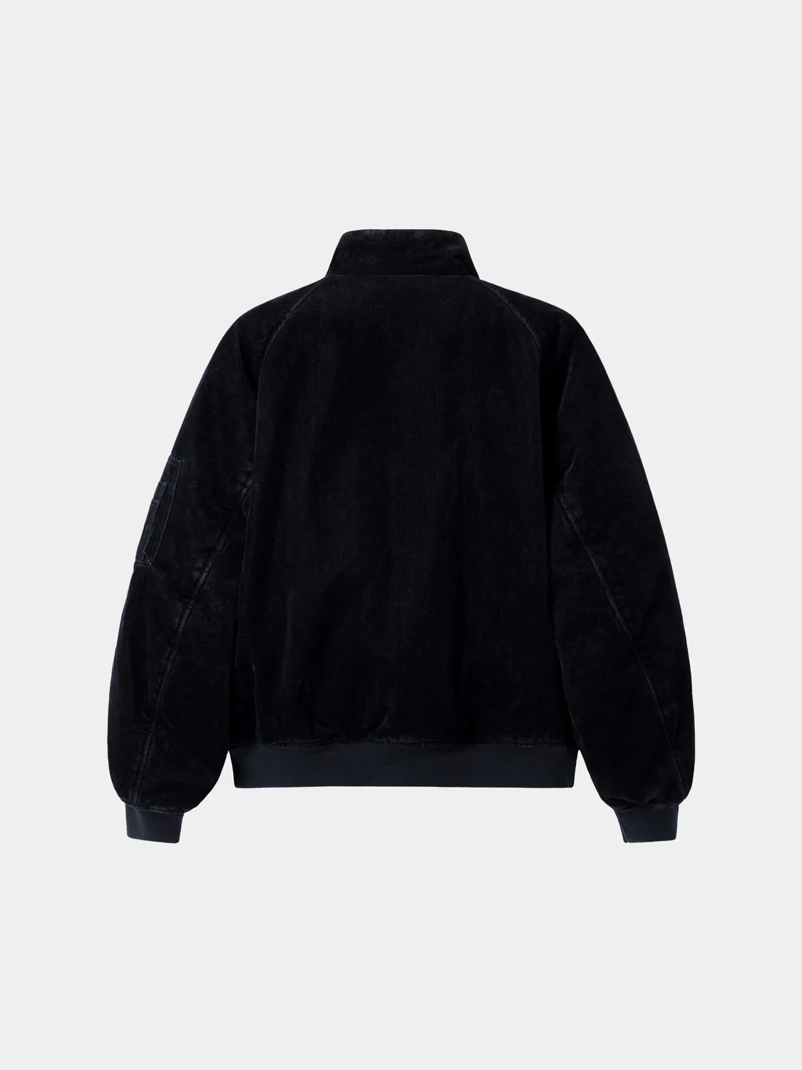 Alpha Industries MA-1 Solid Homme geacă bleumarin catifea