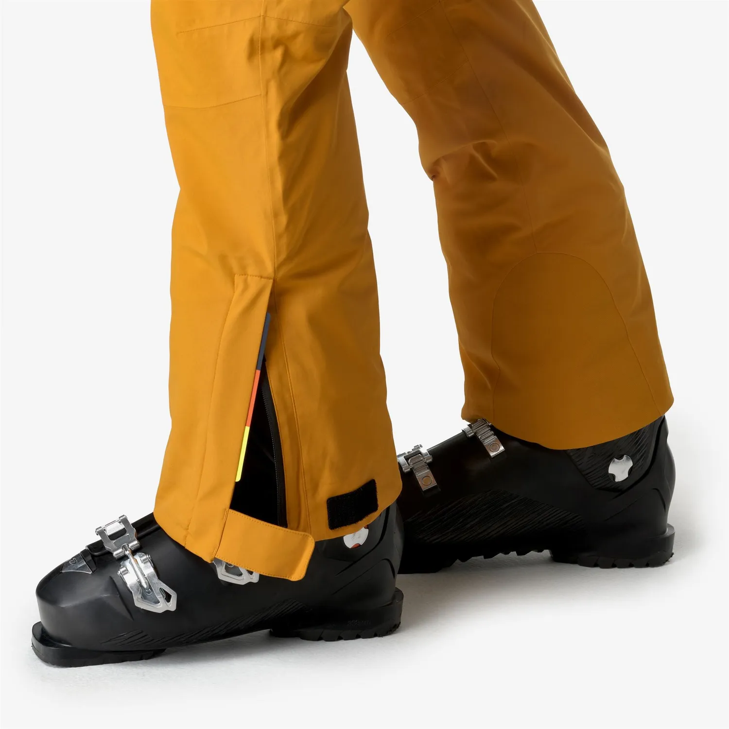 K-Way Avrieux pantaloni schi galben inca