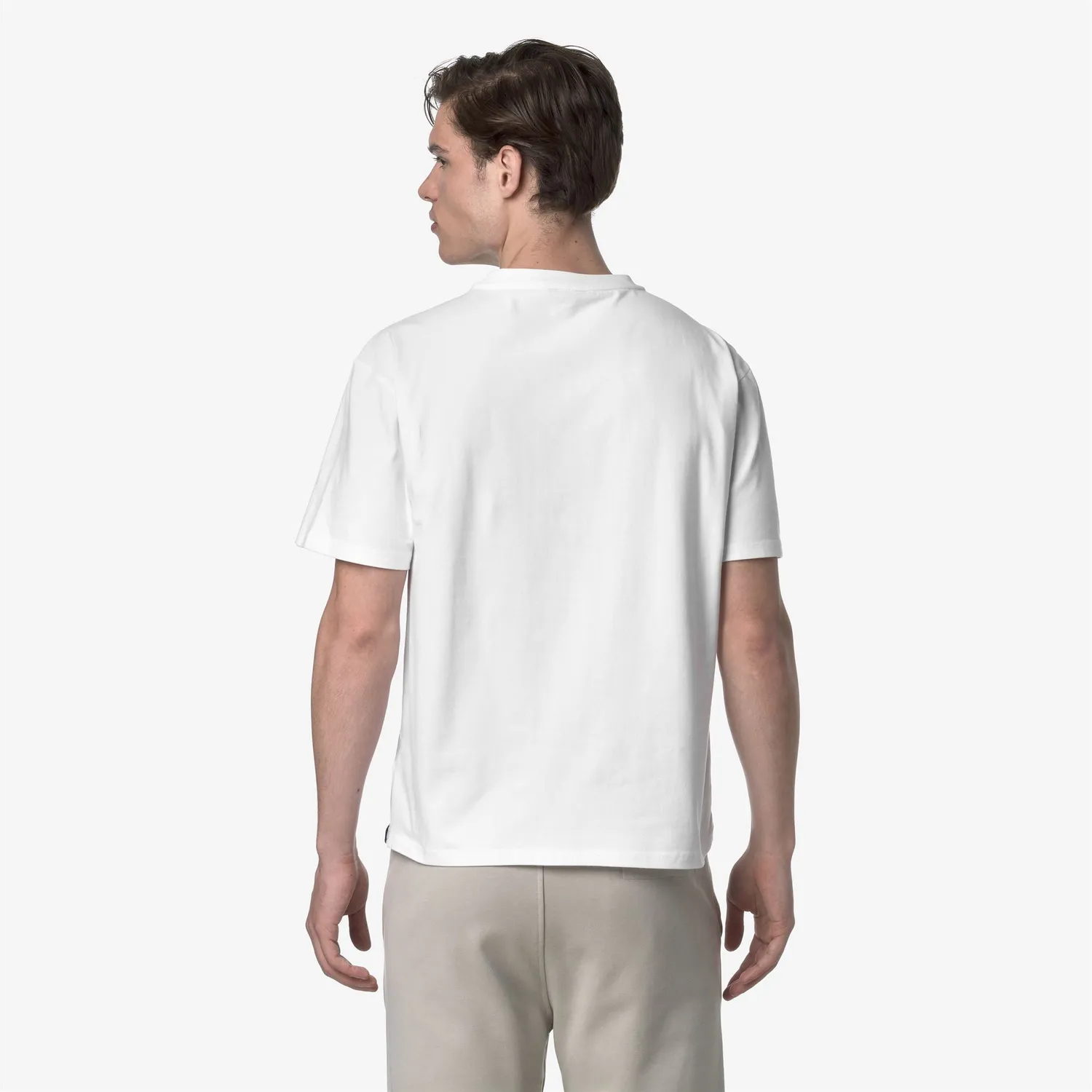 K-Way Fantome Ice Cotton tricou alb barbati